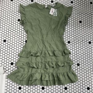 NWT favlux ruffle tiered dress size large